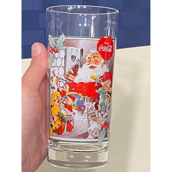 Coca Cola Coke Krystal Glasses Pair 1994 Collector Edition - Picture 7 of 10